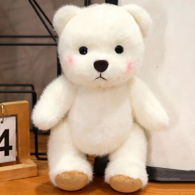 30cm Handmade Cotton Stuffed Jointed Teddy Bear