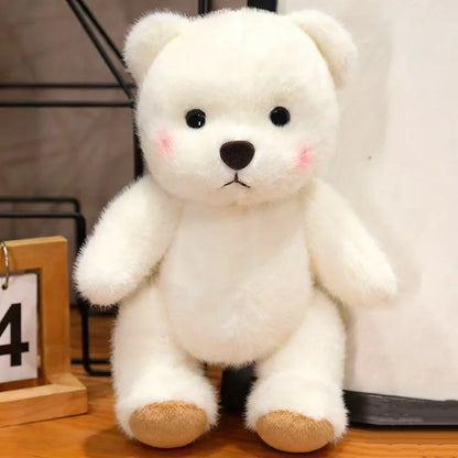 30cm Handmade Cotton Stuffed Jointed Teddy Bear