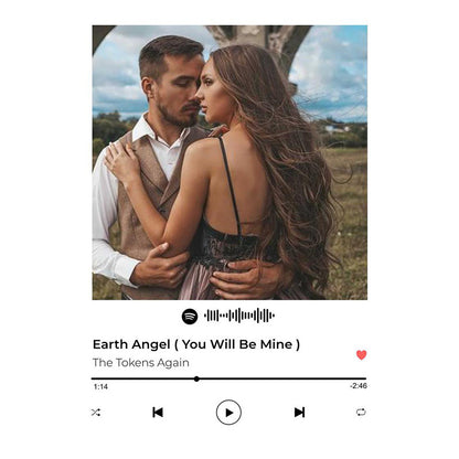 Custom Photo Music Album Cover Night Light